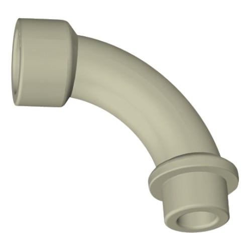 Отвод PP-R серый Дн 25 Wavin Ekoplastik в Уфе