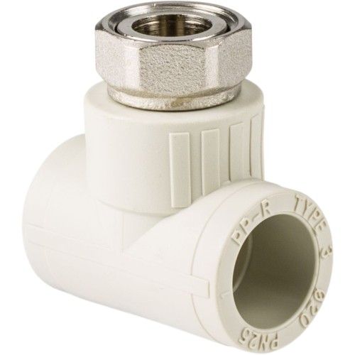 Тройник PP-R с накидной гайкой Дн 32-1 1/4" Pro Aqua в Уфе