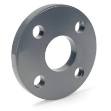 Фланец ПВХ клеевой Дн 63 Ру-10 серый напорный Aquaviva