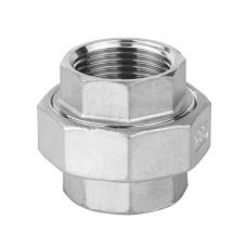 Американка чугунная прямая оцинкованная ВР (ВН) 15 мм 1/2" ГОСТ 8959-75