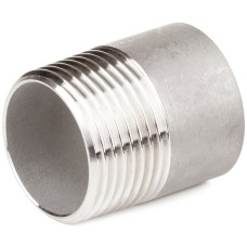 Резьба стальная оцинкованная удлиненная НР-сварка АС 20х50 мм 3/4" ГОСТ 3262-75