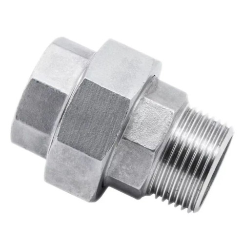 Американка чугунная прямая оцинкованная ВР-НР 15 мм 1/2" ГОСТ 8959-75