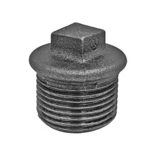 Заглушка чугунная торцевая оцинкованная НР 32 мм 1 1/4" ГОСТ 8963-75