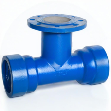 Тройник раструб-фланец ТРФ ВЧШГ с ЦПП Ду 500-100