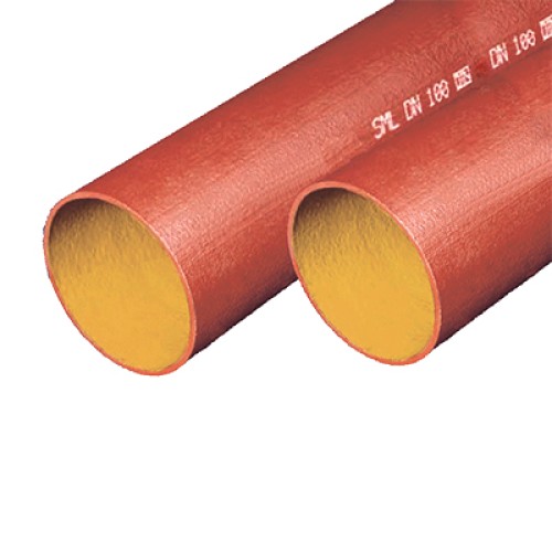 Чугунная канализационная труба Ду 250 SML безраструбная длина 3м Китай