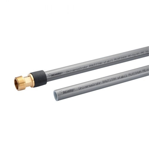 Труба сшитый полиэтилен PE-Xa/AI/PE-RT Дн 25х3,7 Ру-10 (Т<95°С) бухта 50м RAUTITAN PLATINUM stabil Rehau в Уфе