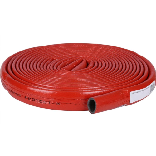 Трубка из вспененного полиэтилена 18/4 L=11м (Т<95°C) в защитной оболочке красный Energoflex SUPER PROTECT в Уфе