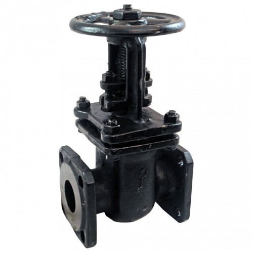 Задвижка клиновая чугунная фланцевая с выдвижныи шпинделем Ру 16 30ч6бр ЛМЗ 50х180 мм