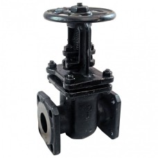 Задвижка клиновая чугунная фланцевая с выдвижныи шпинделем Ру 10 30ч6бр ЛМЗ 50х180 мм