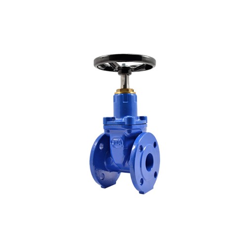 Задвижка клиновая чугунная фланцевая с обрезиненным клином Ру 16 KR14 Гранар 400 мм