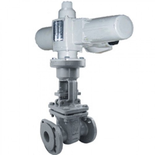 Задвижка стальная с электроприводом ГЗ и выдвижным шпинделем 30с941нж 80х210 мм в Уфе