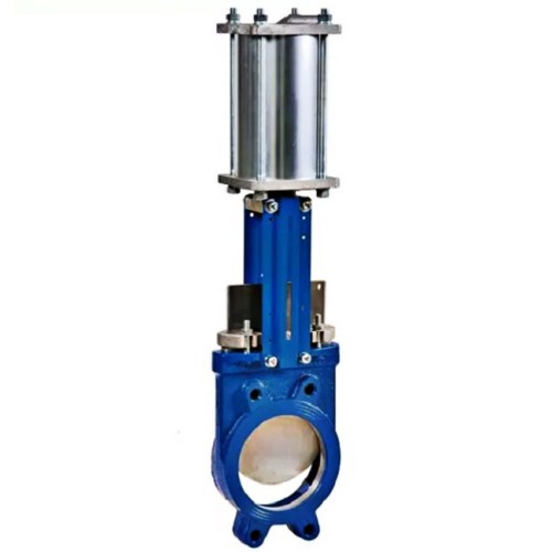 Задвижка шиберная двусторонняя с невыдвижным штоком Ду-100 Ру-16 с пневмоприводом (Т<110°С) Benarmo в Уфе
