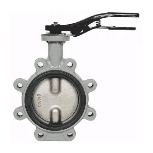 Затвор ручной с чугунным диском и рукояткой межфланцевый 1,6 МПа EPDM R59FL GG25 Giacomini 150 мм в Уфе