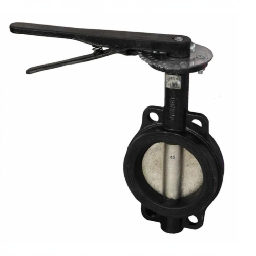 Затвор ручной с нержавеющий диском и рукояткой межфланцевый 1,6 МПа EPDM ЗДМ 05 Ридан 150 мм в Уфе