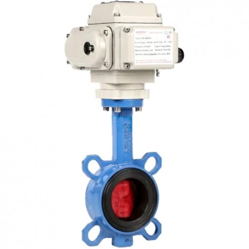 Затвор с чугунным диском и электроприводом межфланцевый 1,6 МПа EPDM Benarmo 150 мм в Уфе