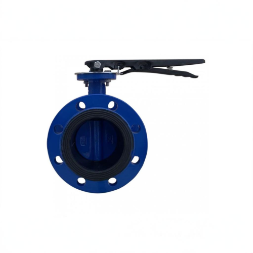 Затвор ручной с чугунным диском и рукояткой межфланцевый 2,5 МПа EPDM ЗПCС GG25 АДЛ 80 мм в Уфе