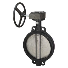 Затвор с чугунным диском и редуктором межфланцевый 1,6 МПа EPDM VPI4448 GGG50 Tecofi 250 мм